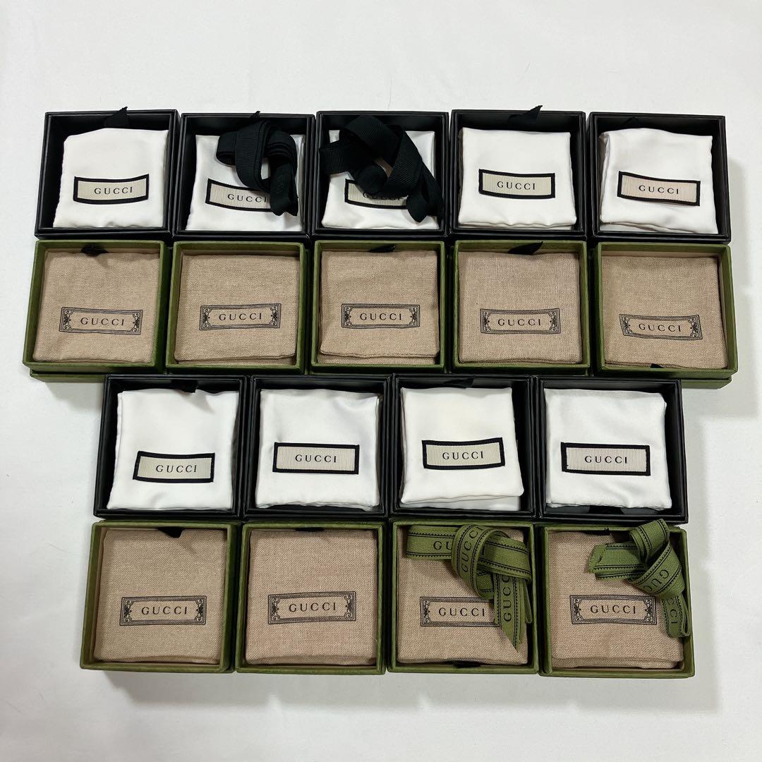 美品　グッチ　保存袋　空箱　18個セット　アクセサリー入れ