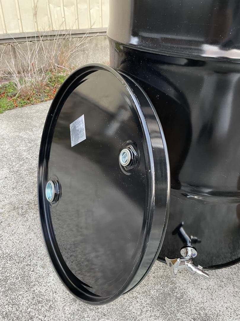 ドラム缶風呂 排水蛇口とすのこ付き NEWモデル✨