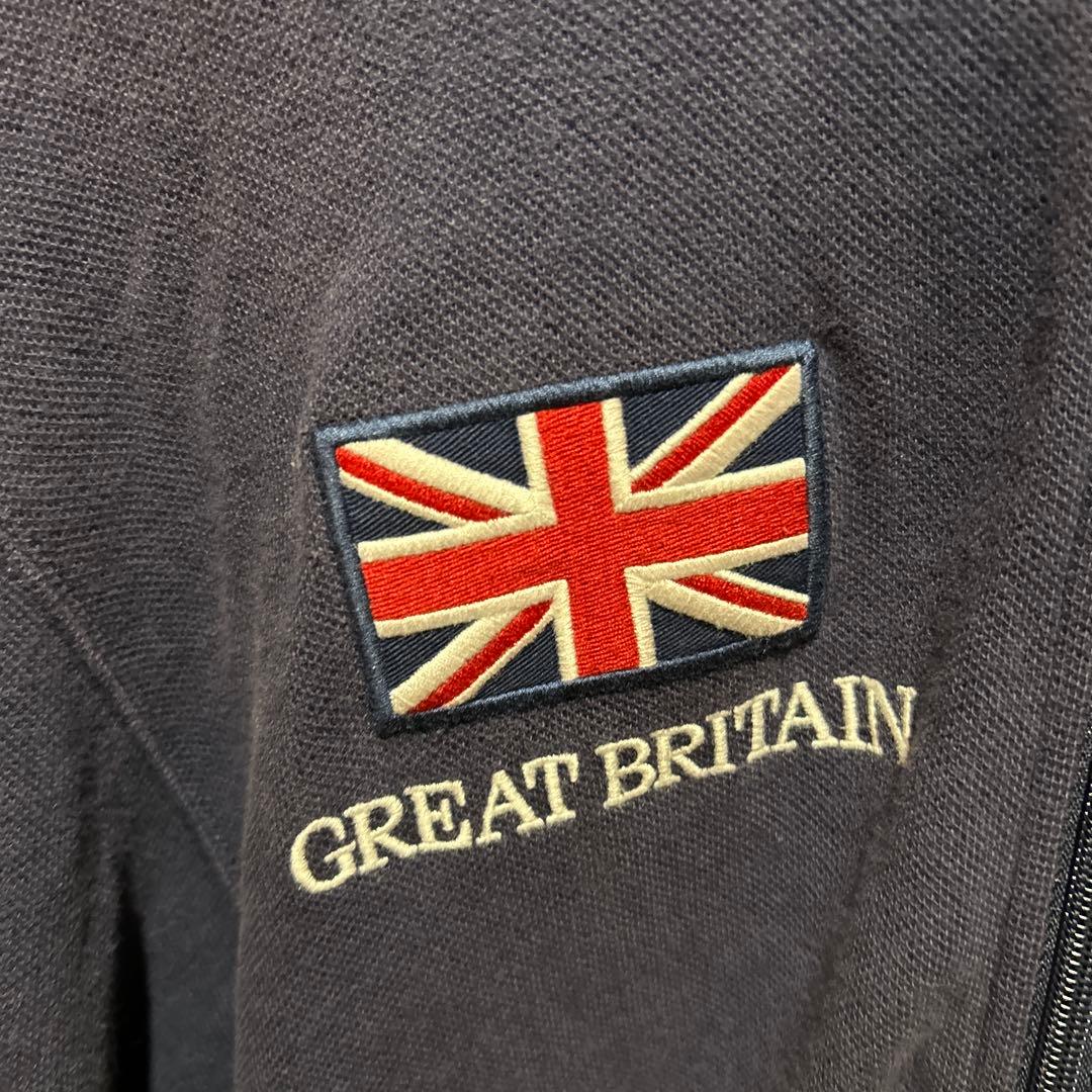 90s Polo by RalphLauren ジップ スウェット ビッグポニー