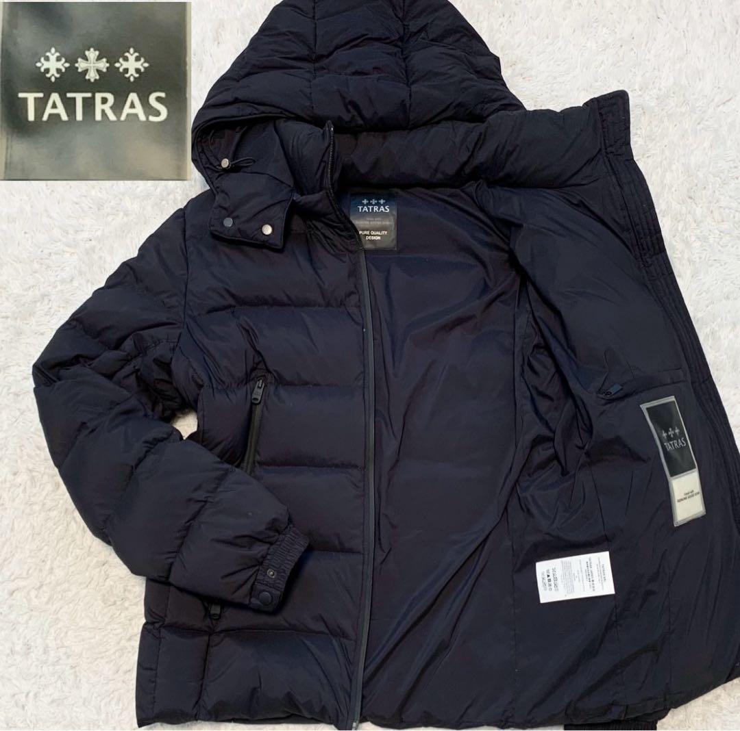 04/XLサイズ TATRAS タトラス ボルボレ ダウンジャケット 黒