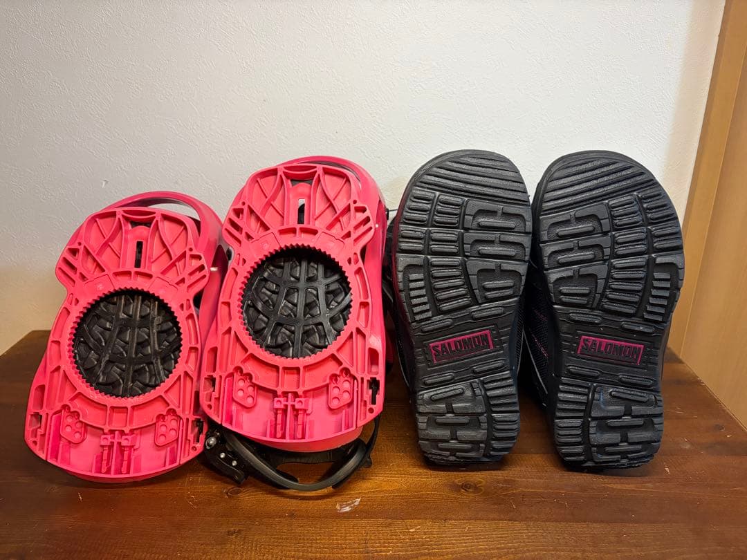 Salomon サロモン ブーツ23.5cm＋ビンディング レディース BOA