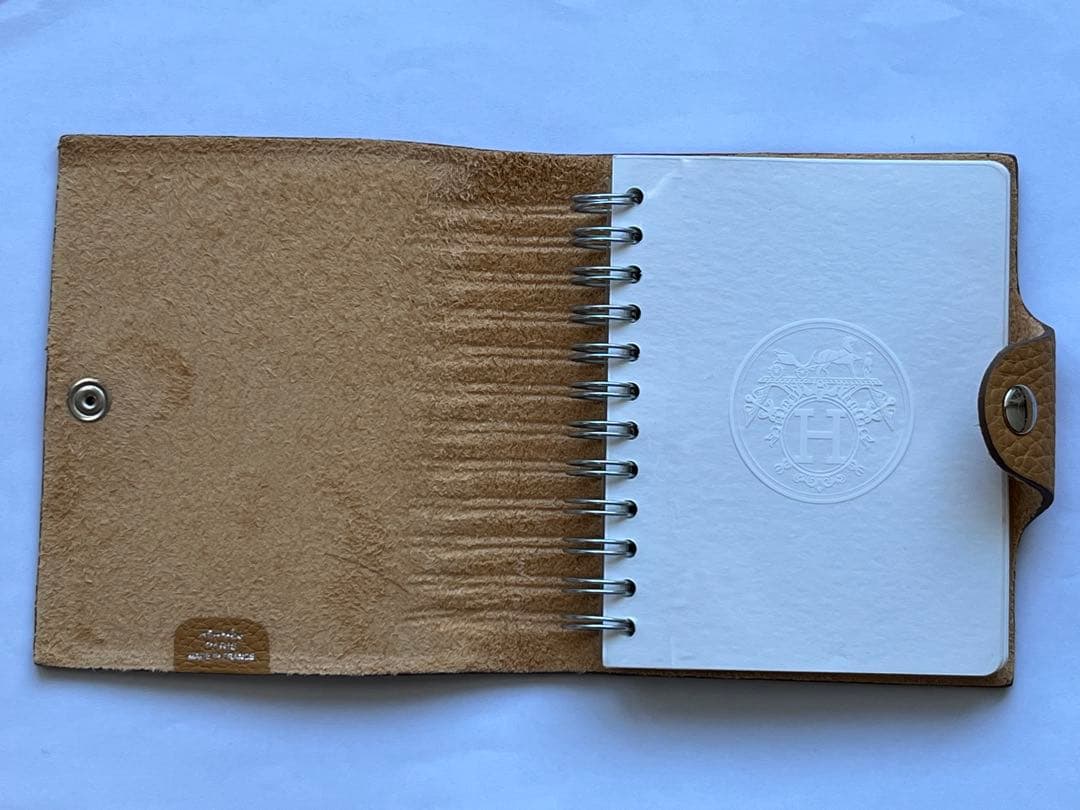 エルメスHERMES ユリスミニトゴ メモ帳 リフィル付き