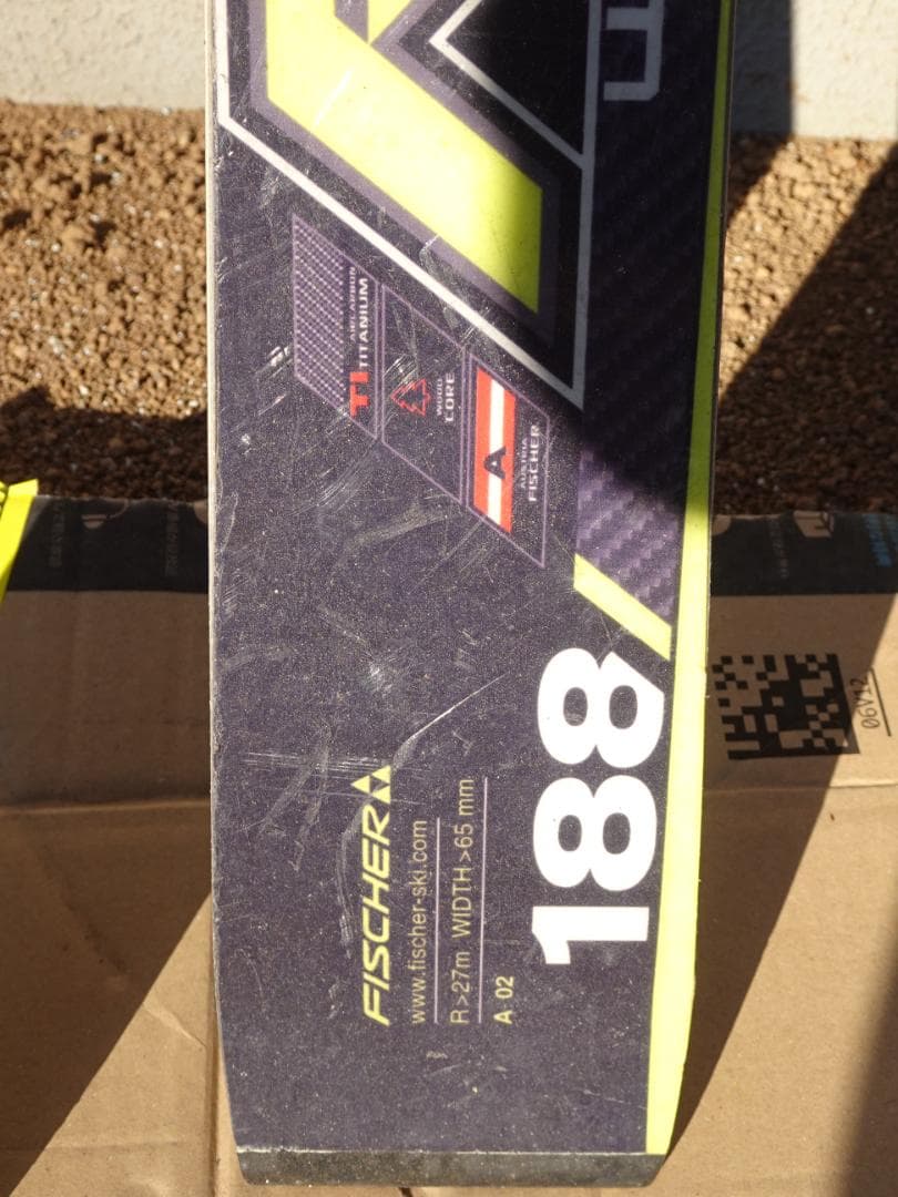 ◆練習用Fischer World cup GS RC4 188cm 定価15万