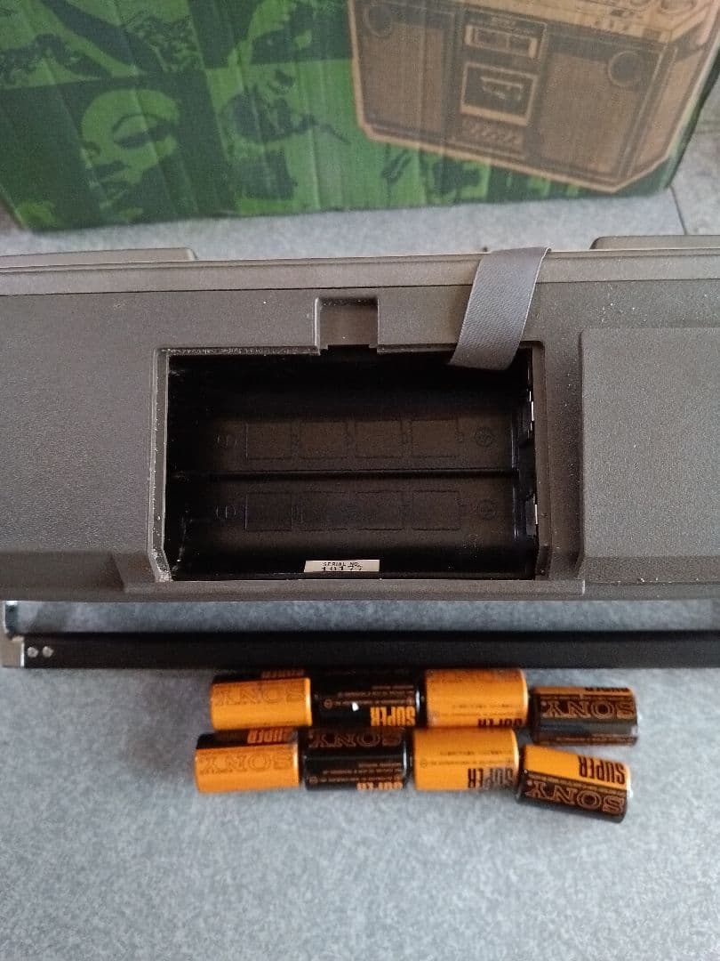 【ジャンク】昭和レトロ　SONY CF-6500 II ラジカセ