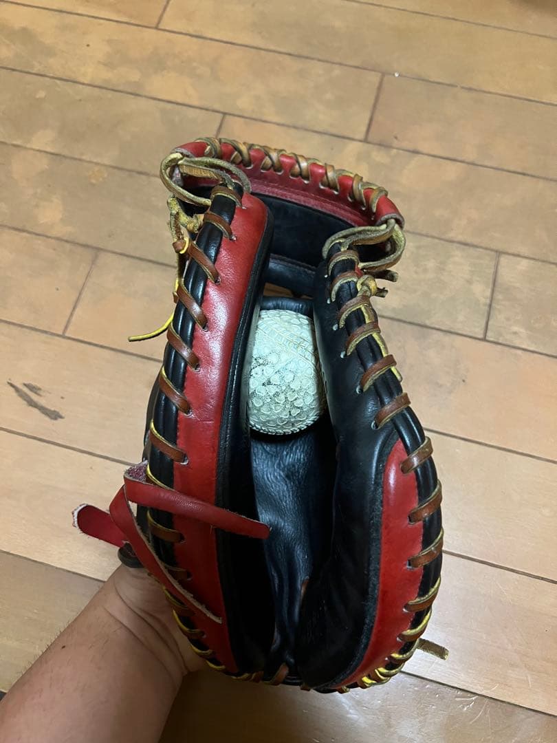 【即戦力】ハタケヤマ　軟式キャッチャーミット　甲斐拓也モデル