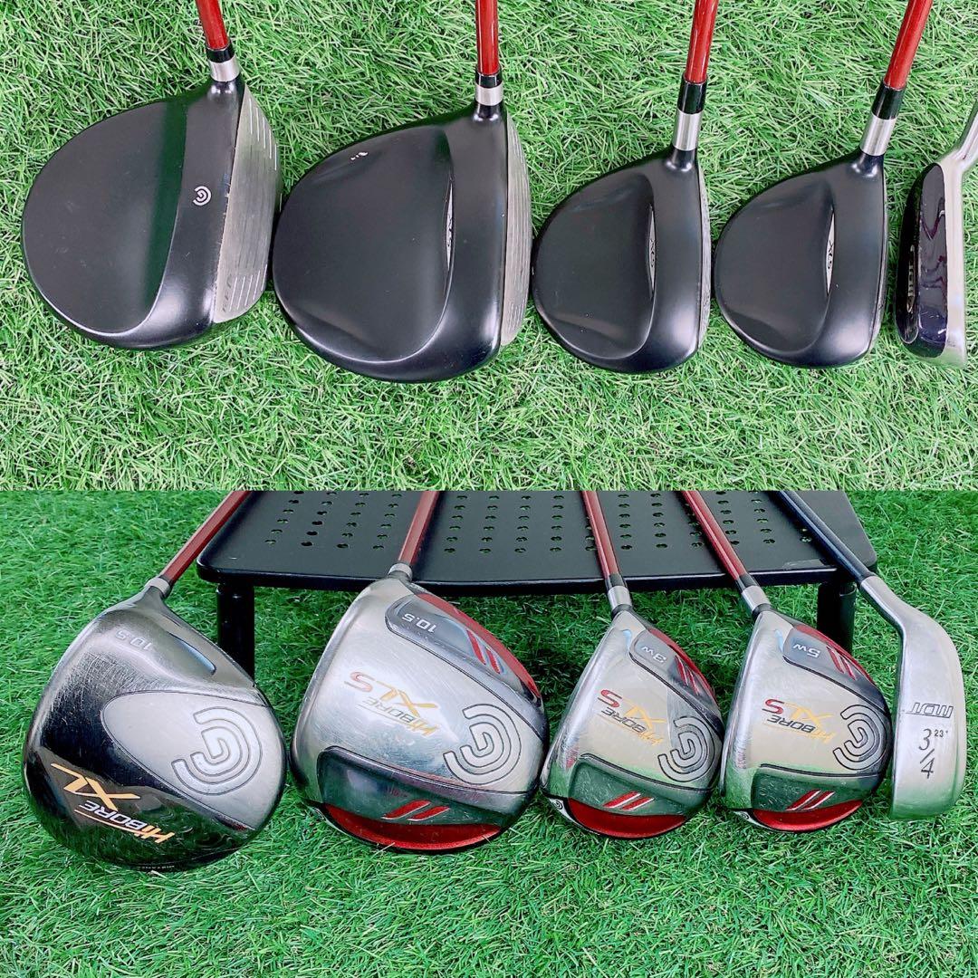 クリーブランド　XLS ツルヤ　ゴルフクラブ　メンズセット　初心者 N2093