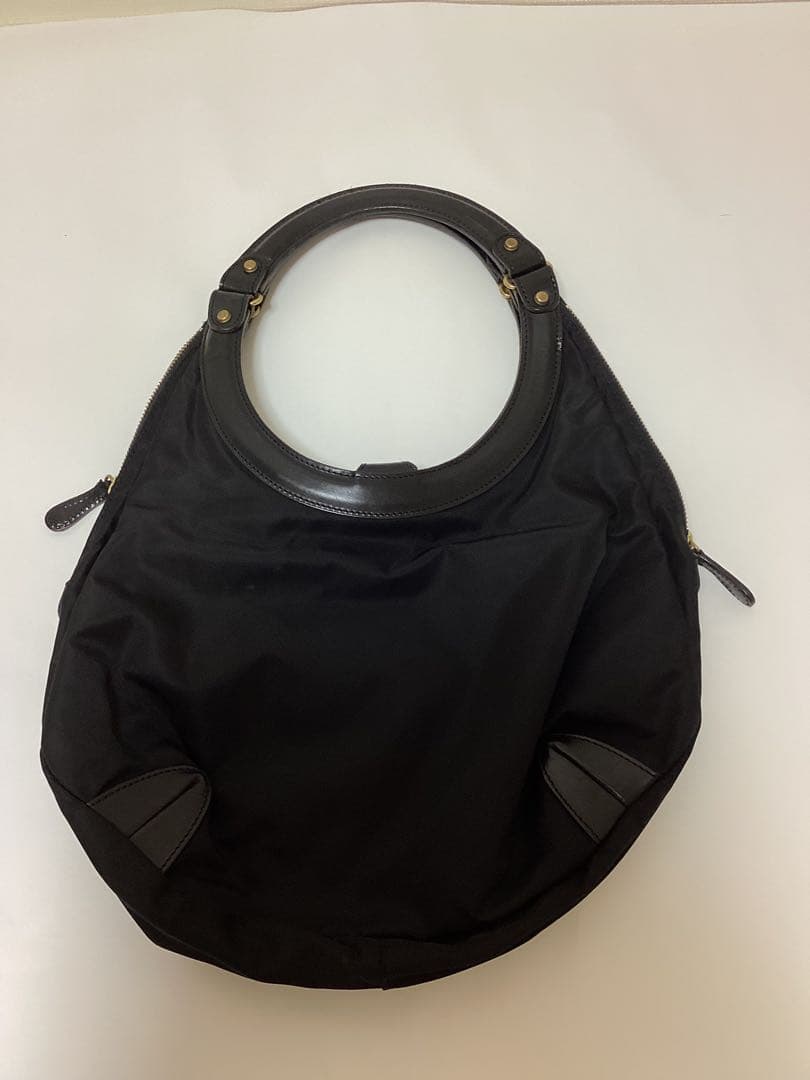 Felisi フェリージ　サークルバッグ　ブラック　ハンドバッグ