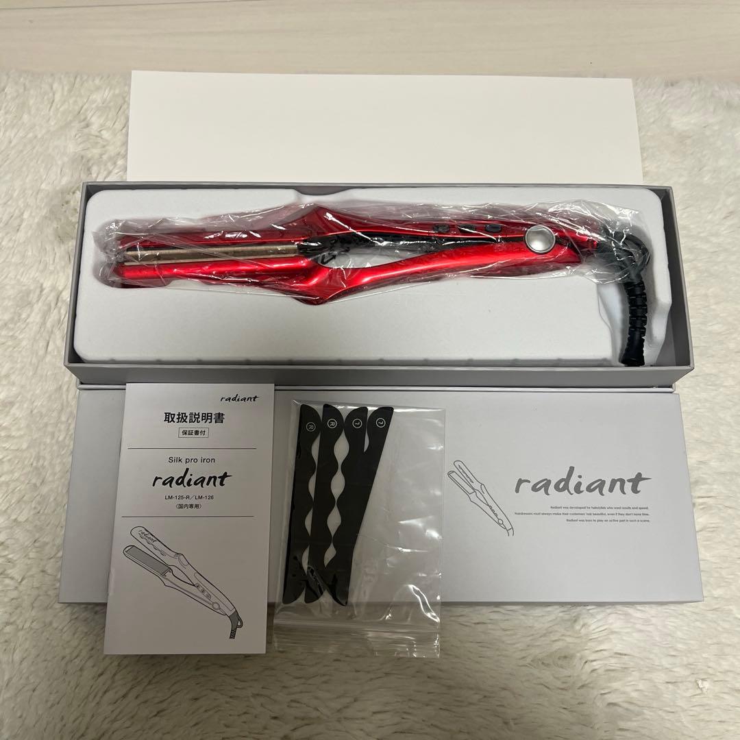 美品　ラディアント　ストレートヘアアイロン 28mm
