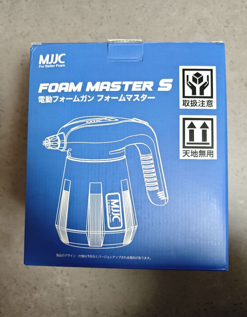 【美品】MJJC フォームマスター 電動フォームガン【神泡WAX付属】