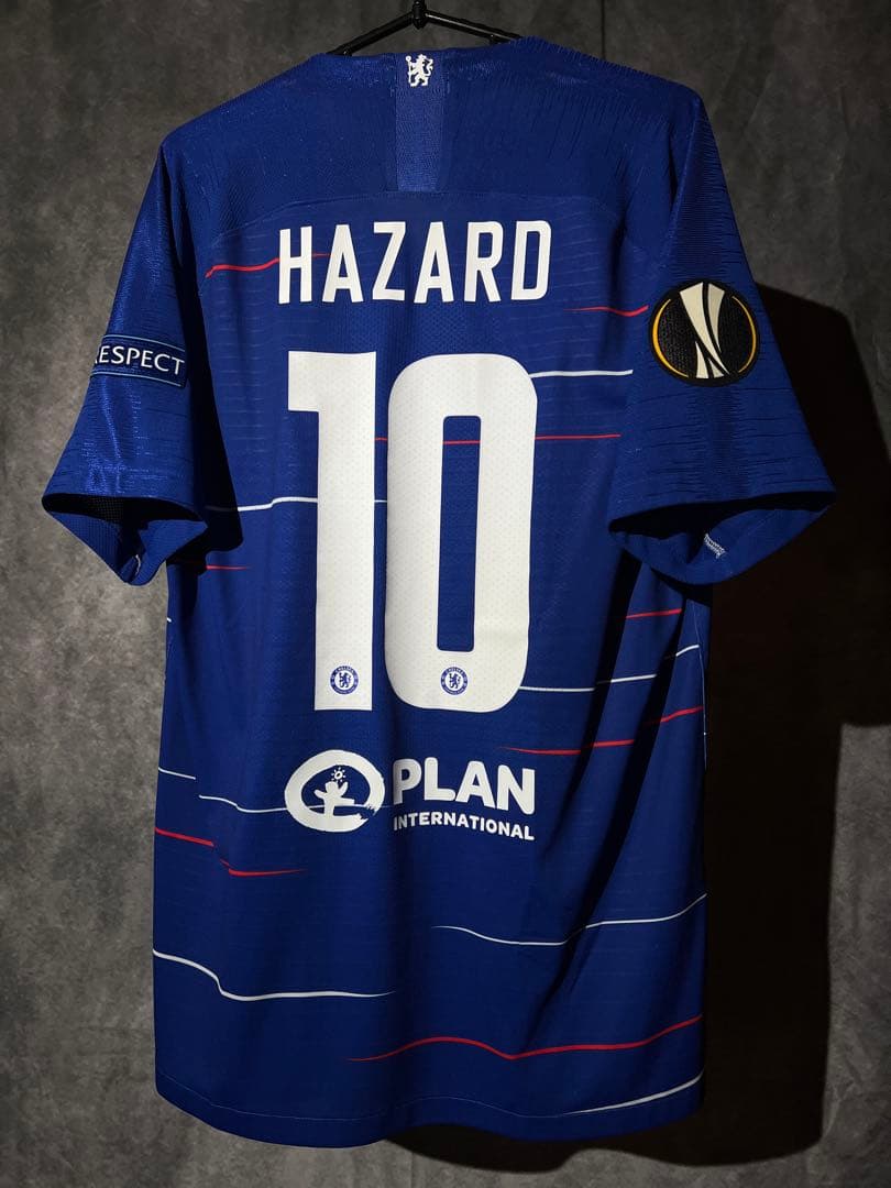 【正規品】アザール ＃１０ チェルシー１８／１９ EL決勝仕様 (H)