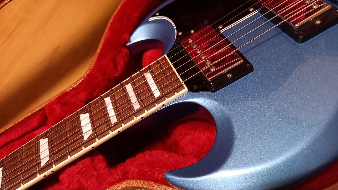 希少　ギブソン　SG　ペルハムブルー　2019年製　Pelham Blue