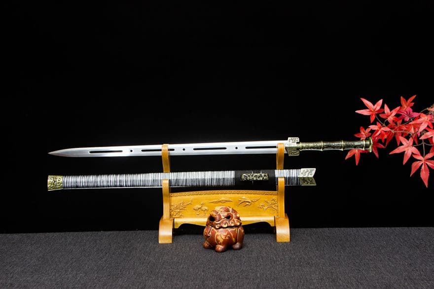 武儀漢剣-高性能マンガン鋼 古兵器 武具　刀装具　日本刀　模造刀 居合刀