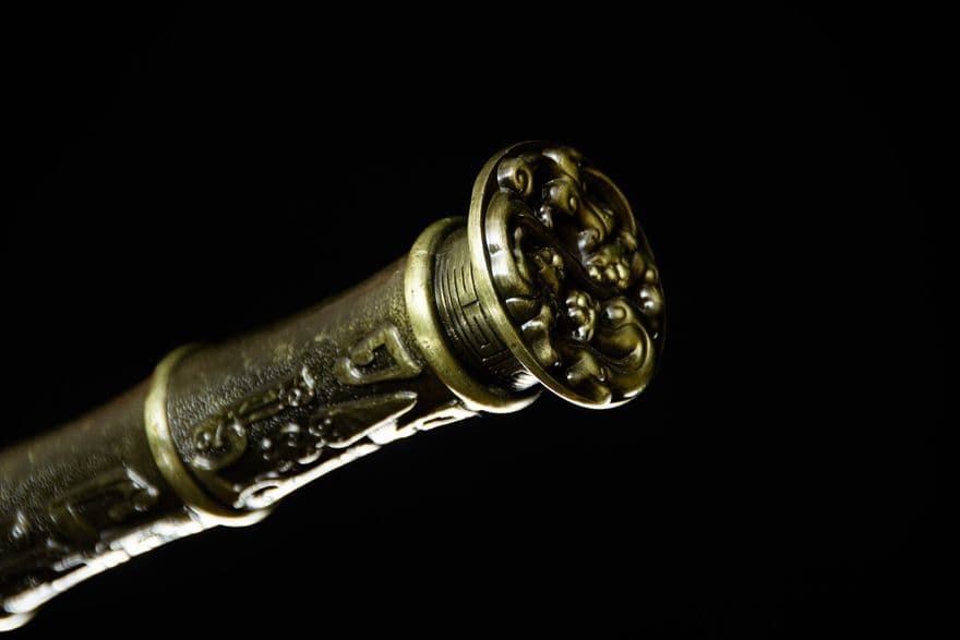 武儀漢剣-高性能マンガン鋼 古兵器 武具　刀装具　日本刀　模造刀 居合刀