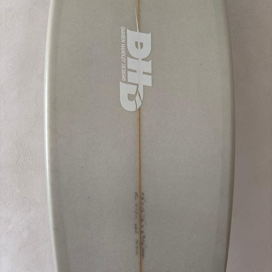 DHD MINI twin2 サーフボード5.3 ミニツイン　フィッシュ グレー