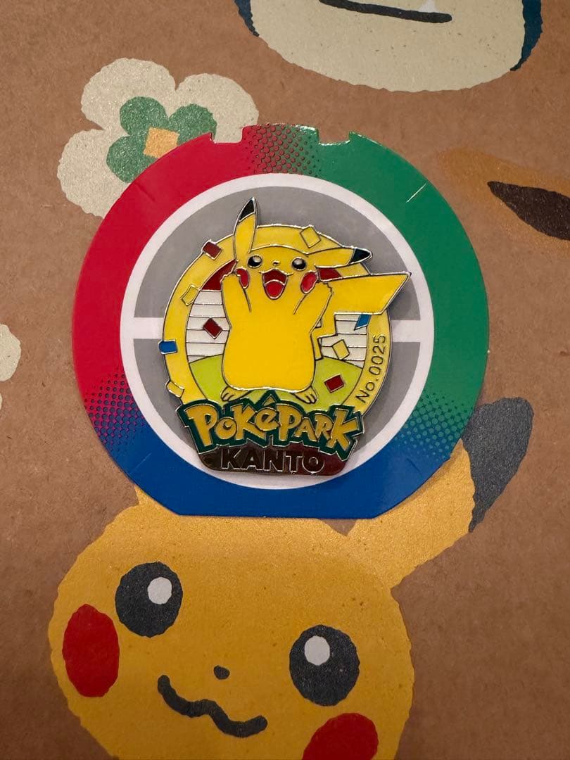 ポケパーク ピカチュウ ピンバッジ