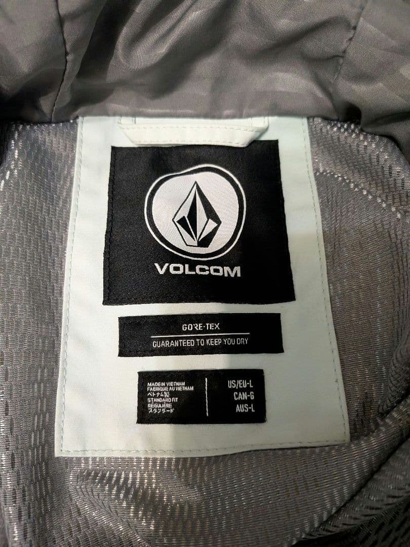22-23 L-GORE ウェア上下　L　sky　GORE-TEX　VOLCOM