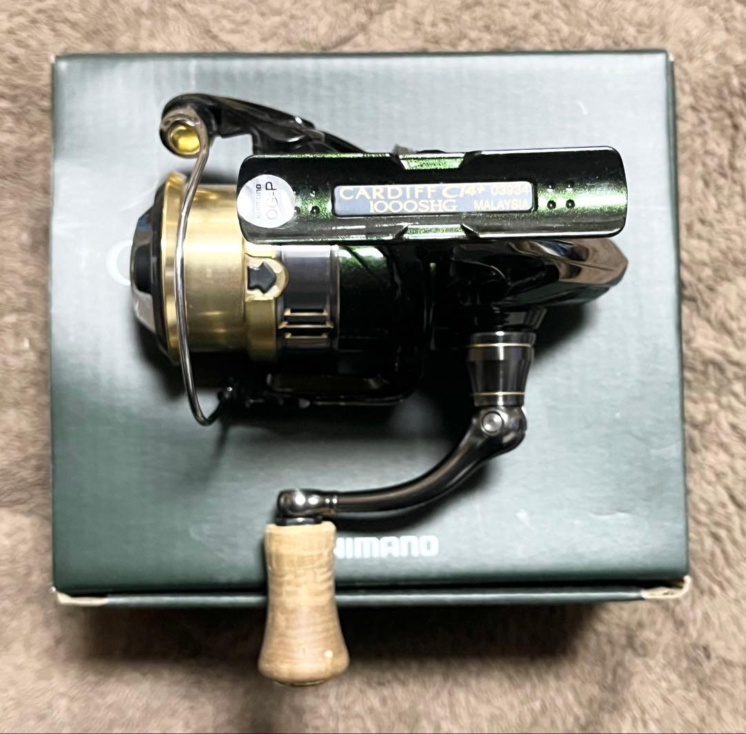 シマノ 18カーディフ 1000shg スピニング トラウト アジング