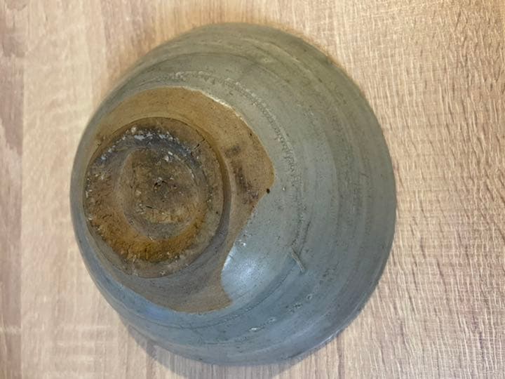 戦前中国 天竜寺青磁茶碗 茶道具