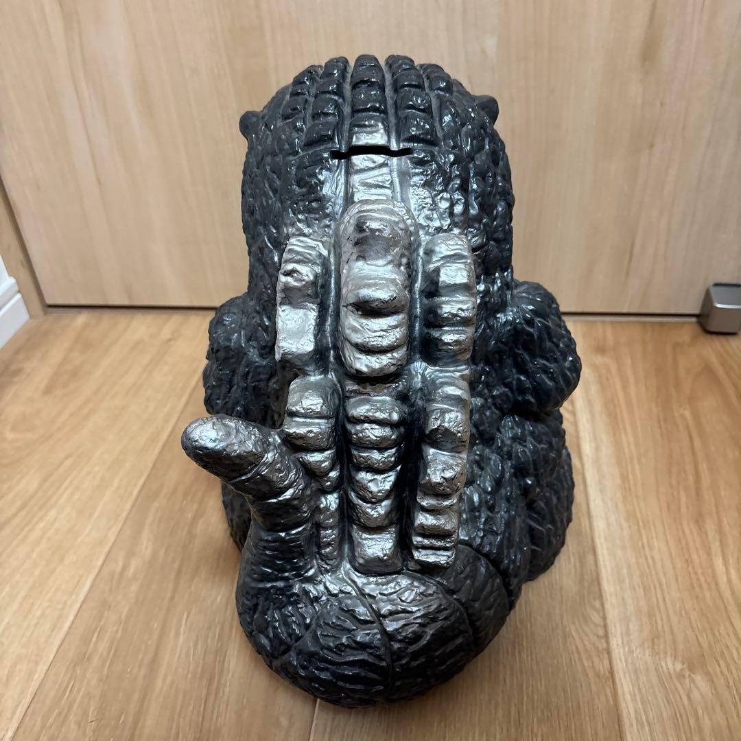 ゴジラフィギュア・貯金箱 約35cm 黒