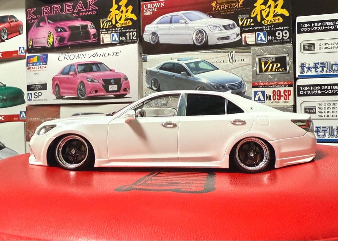 アオシマ GRS214 クラウン アスリート 後期型