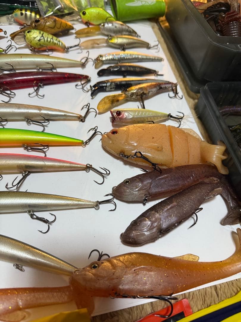 バス釣り　引退セット