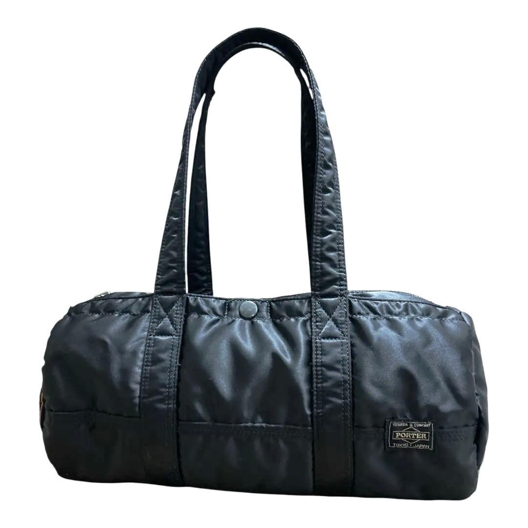 【極美品】PORTER ポーター タンカー ミニボストンバッグ　L ブラック