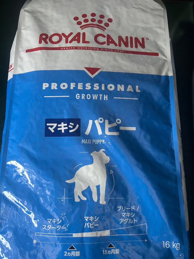  CANIN マキシパピー 16kg　大型犬　子犬用