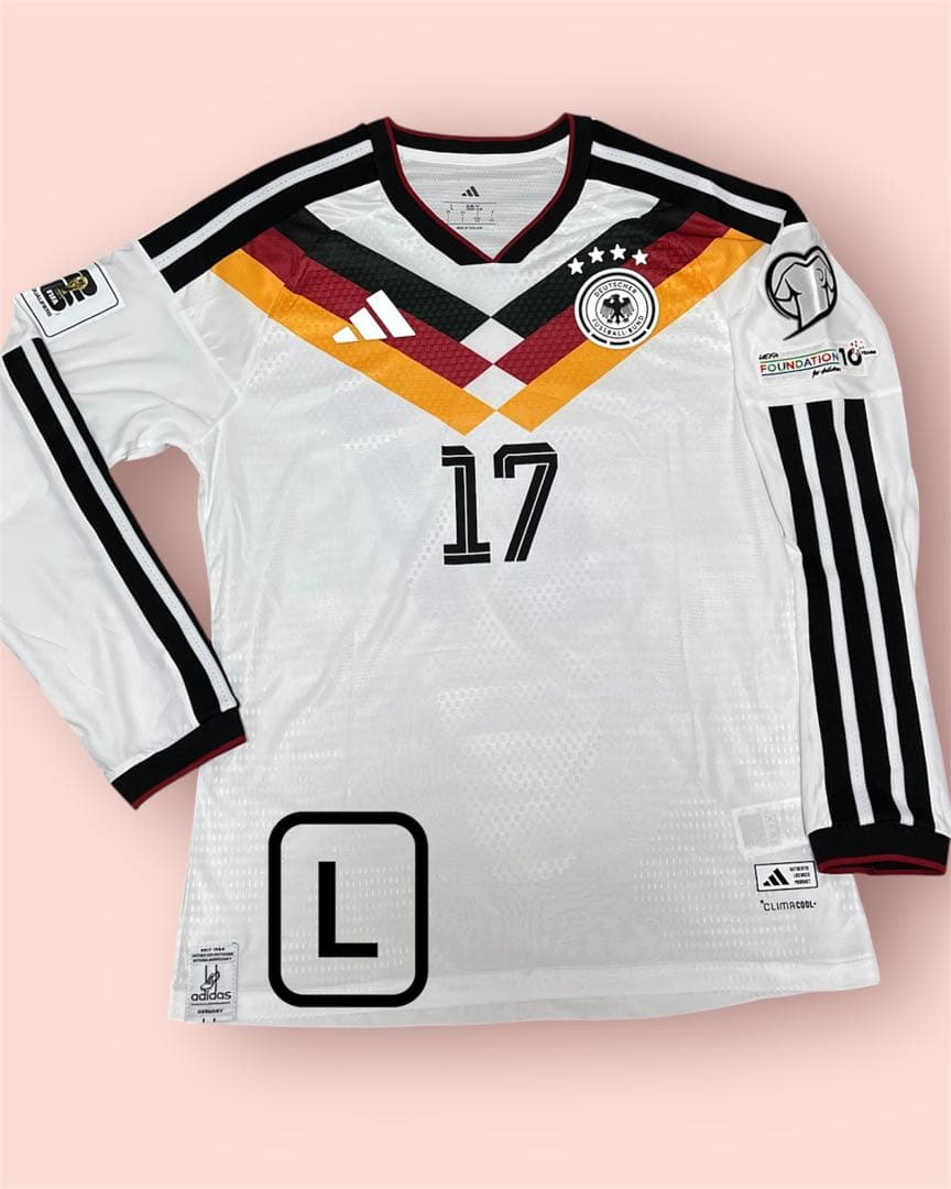 ドイツ　WC26　ヴィルツ　選手着用モデル長袖ユニフォーム