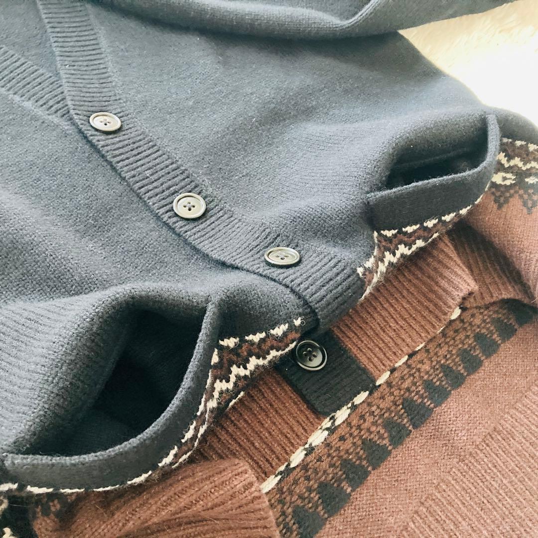 【美品】COACH コーチオーバーサイズド カーディガン アルパカ使用 Mサイズ