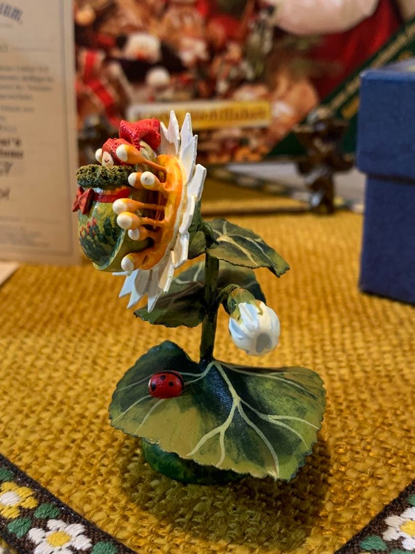 ドイツ製　木製人形　ケーテウォルファルト社の2001年度限定の妖精の赤ちゃん！