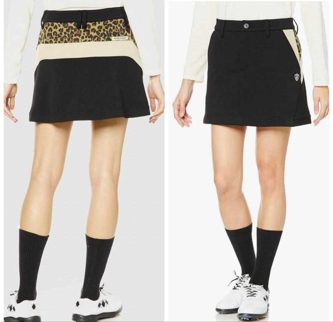 パーリーゲイツ ❣️SALE❣️ヒョウ柄スーパーストレッチスカート 新品正規品 1