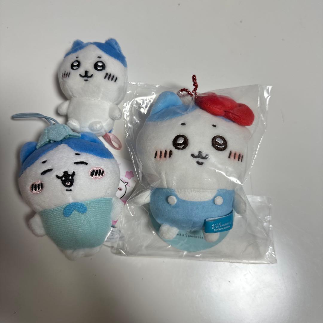 ちいかわ サンリオ ぷちミニマスコット ハチワレ ハローキティ