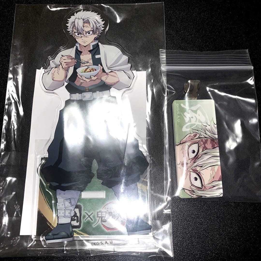 鬼滅の刃 牛角 オリジナルアクリルスタンド 柱展 アクリルマルチクリップ 実弥