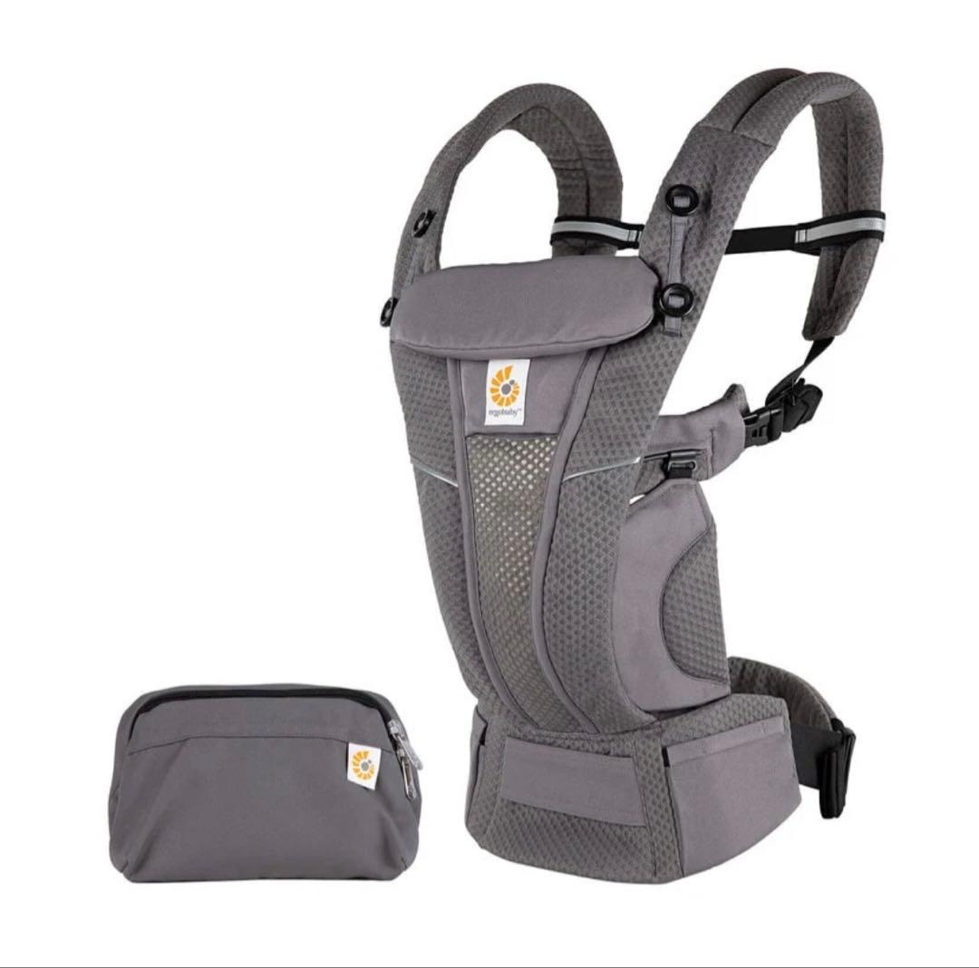 エルゴ ergobaby 抱っこ紐 オムニブリーズ グラファイトグレー