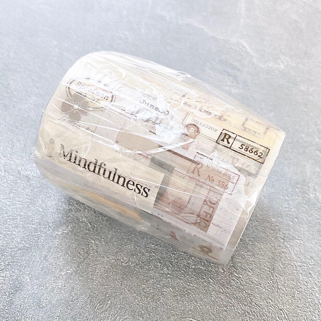 ⭐️SALE⭐️ 壹洱原创《书韵》海外マスキングテープ　マステ 【1924】