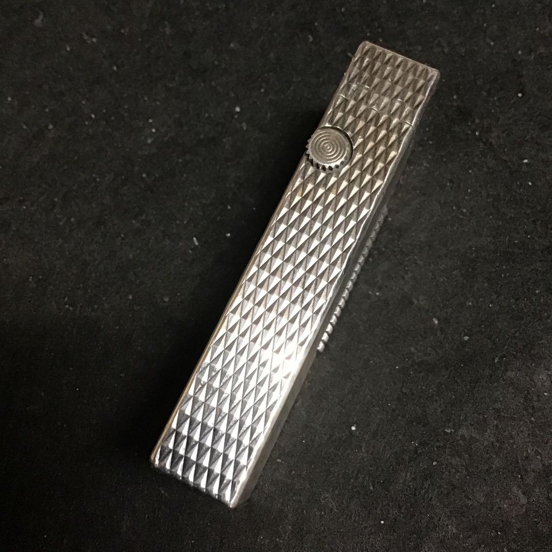 dunhill ダンヒル ローラ ライターシルバー色クロスカットオーバーホール済