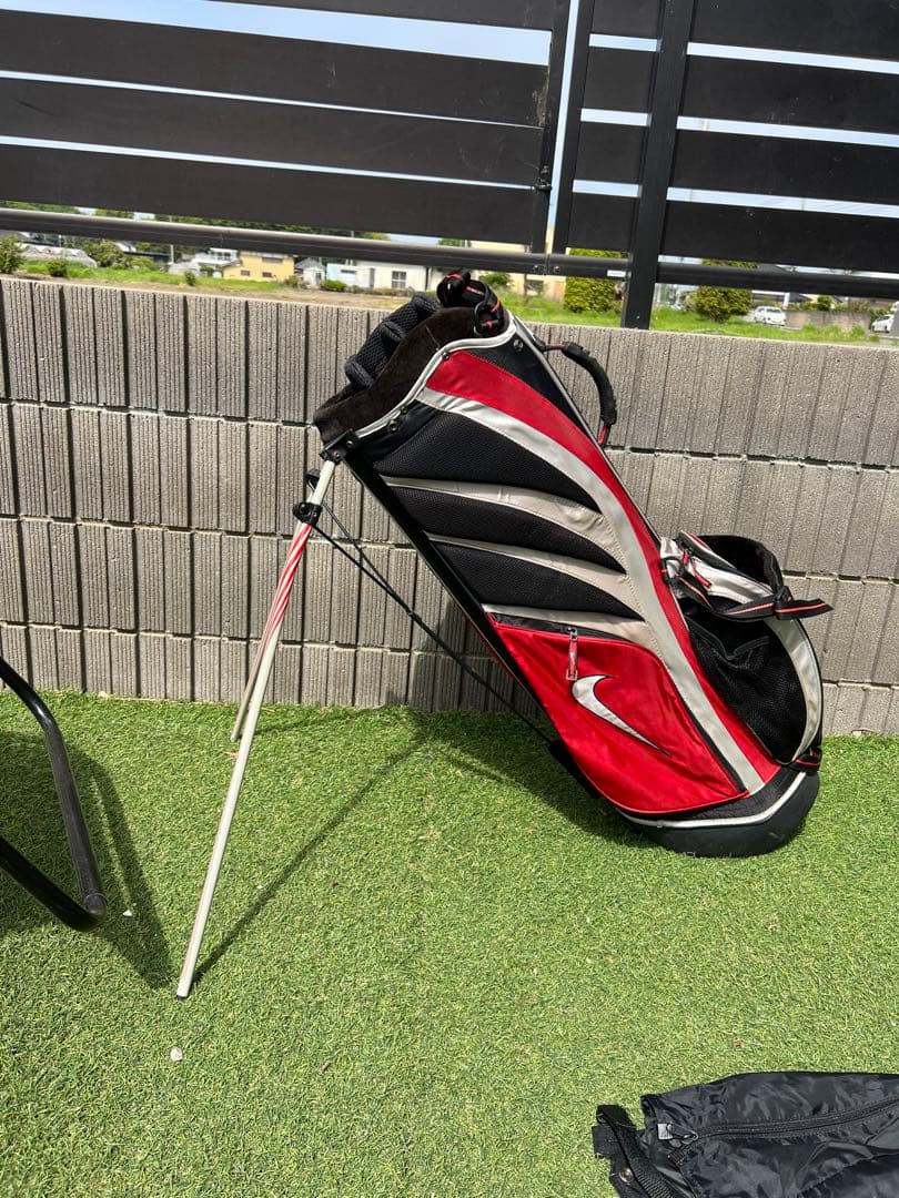 ◆ NIKE  スタンドバッグ　used ◆