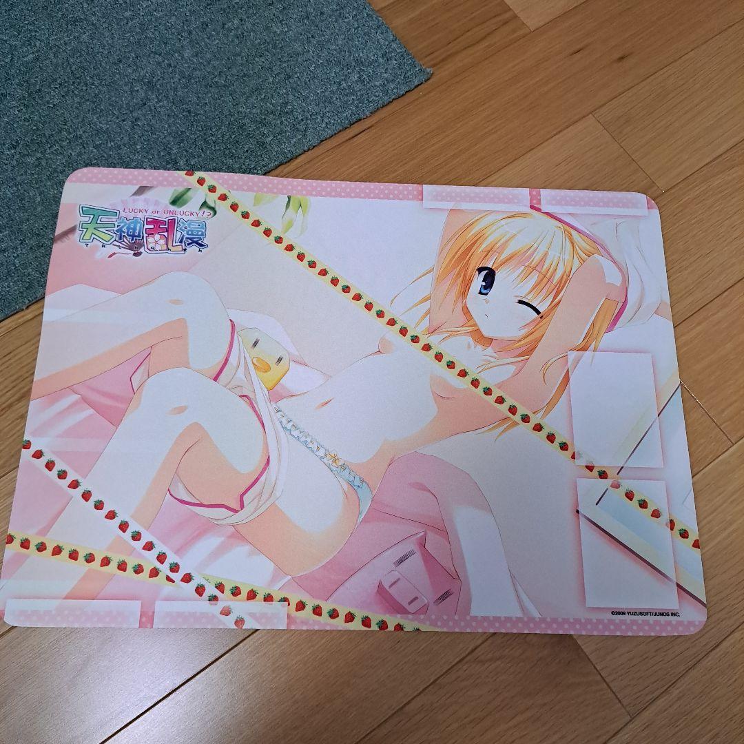 ゆずソフト　プレイマットスリーブセット　千歳佐奈　開封済み　天神乱漫