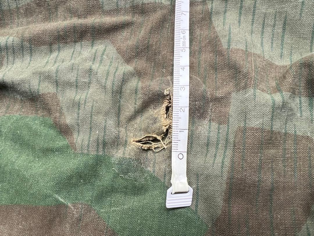 1940年製 スイス軍幕 スプリンターカモ ツェルトバーン ミリタリー テント