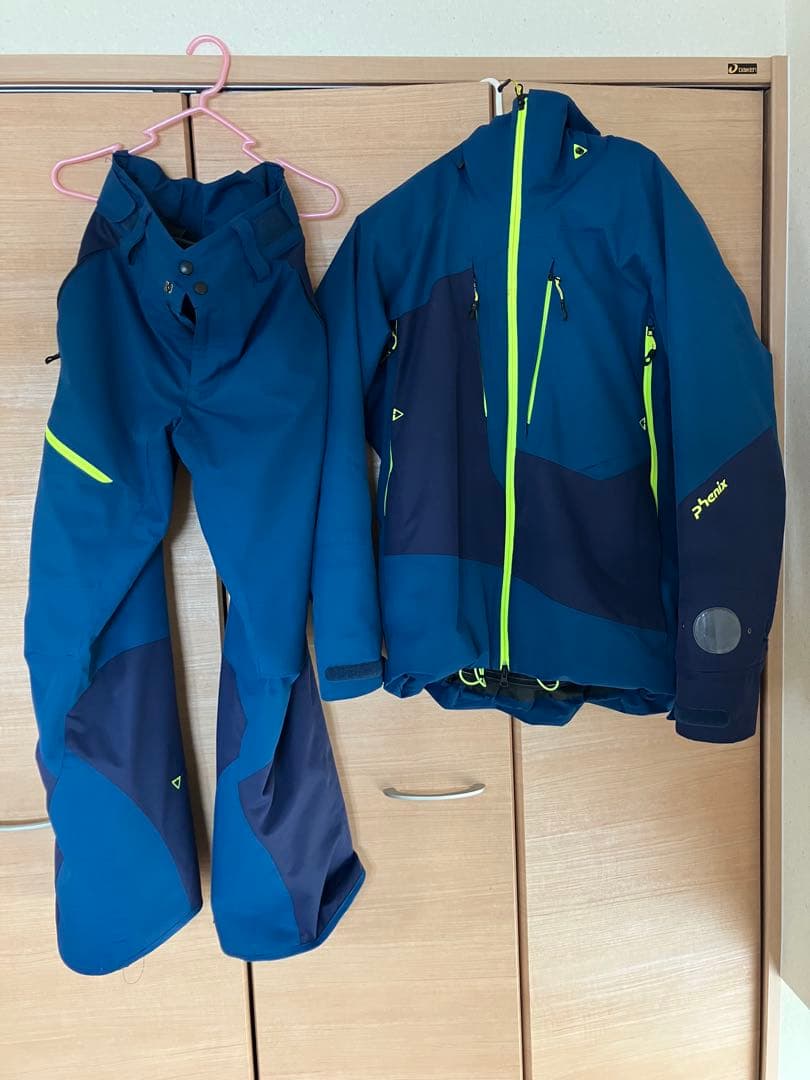 フェニックス　スキーウェア上下セット　メンズLサイズ