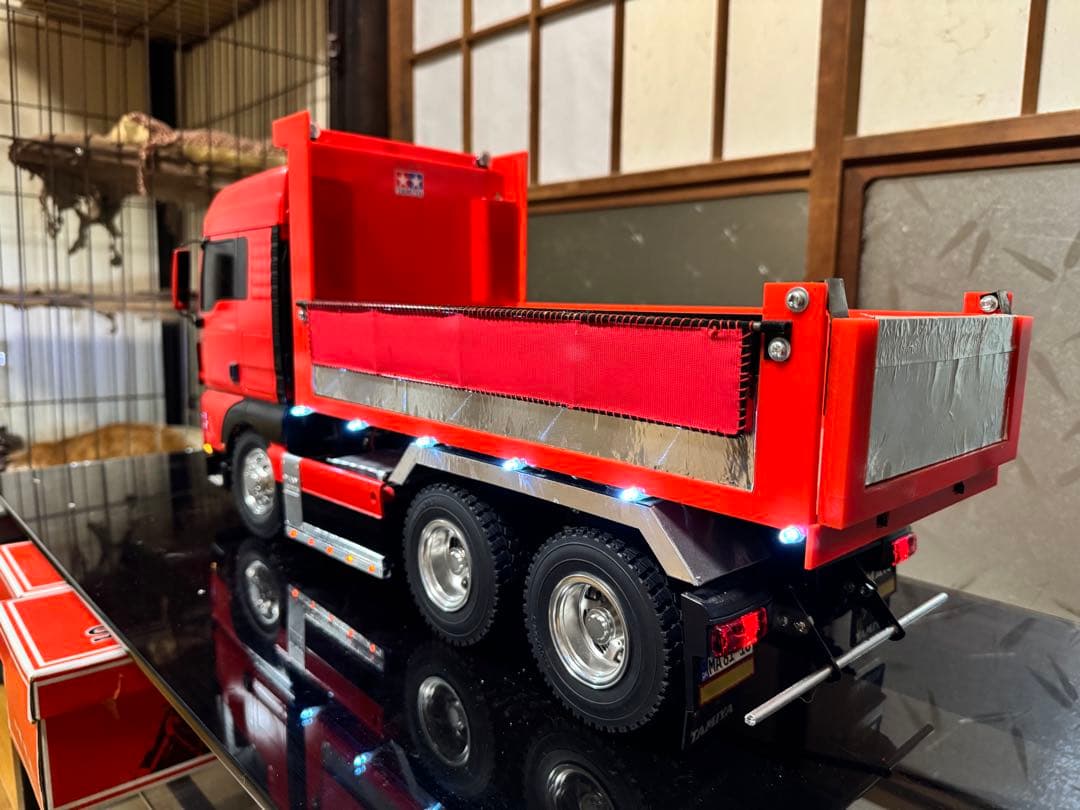 【希少】TAMIYA タミヤ　1/14 Man TGX ダンプ仕様