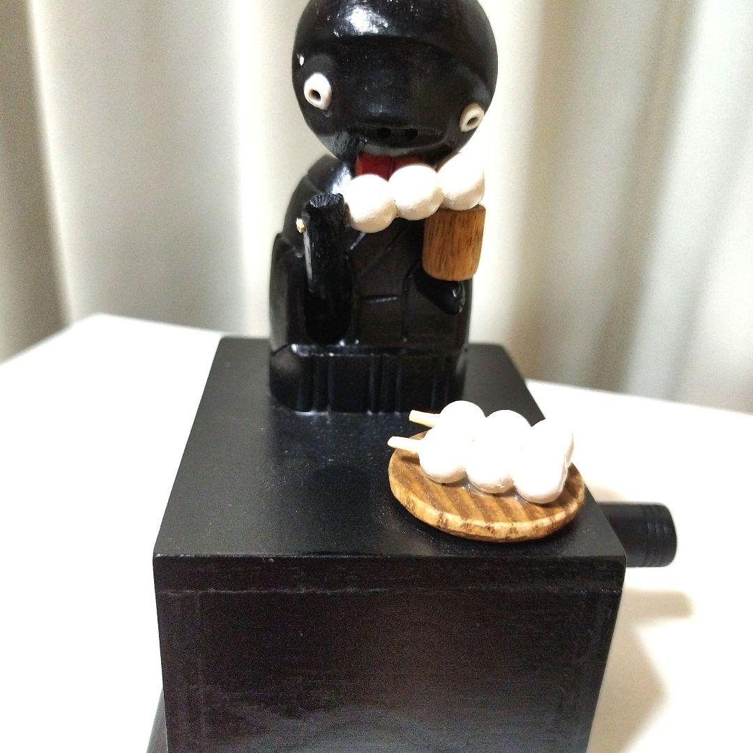 【新品未使用品】〘郷土玩具〙神戸カラクリ人形 木製