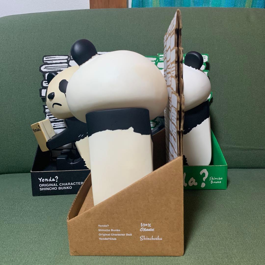 Yonda? Character Doll ソフビフィギュア ３体セット パンダ