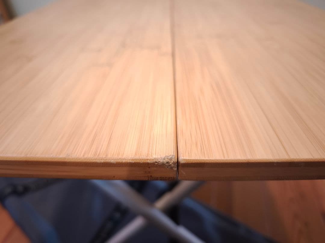  peak ワンアクションローテーブル　竹