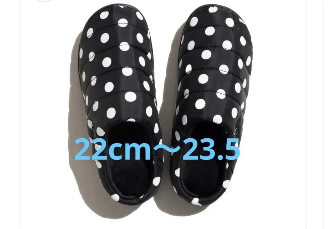subu サンダル 水玉 スリッポン 22〜23.5cm