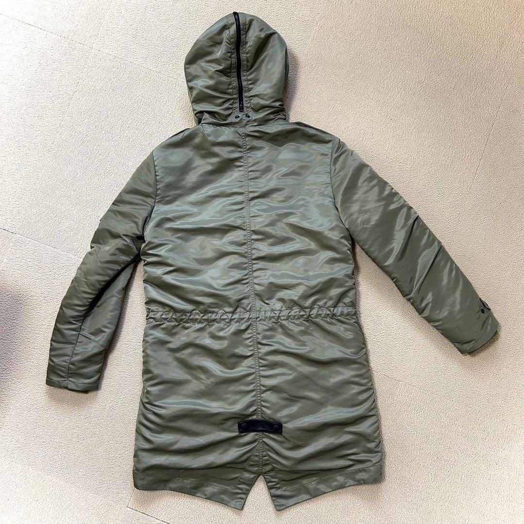 美品rag&boneミリタリーグリーン2wayコートS