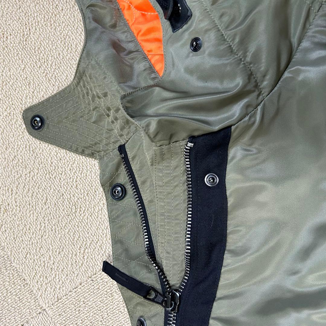 美品rag&boneミリタリーグリーン2wayコートS