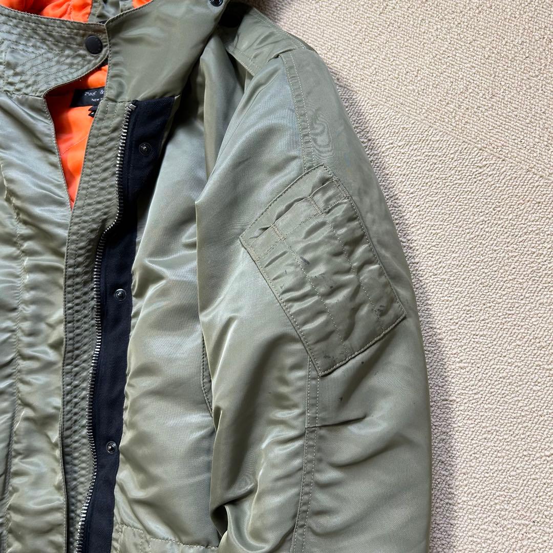 美品rag&boneミリタリーグリーン2wayコートS