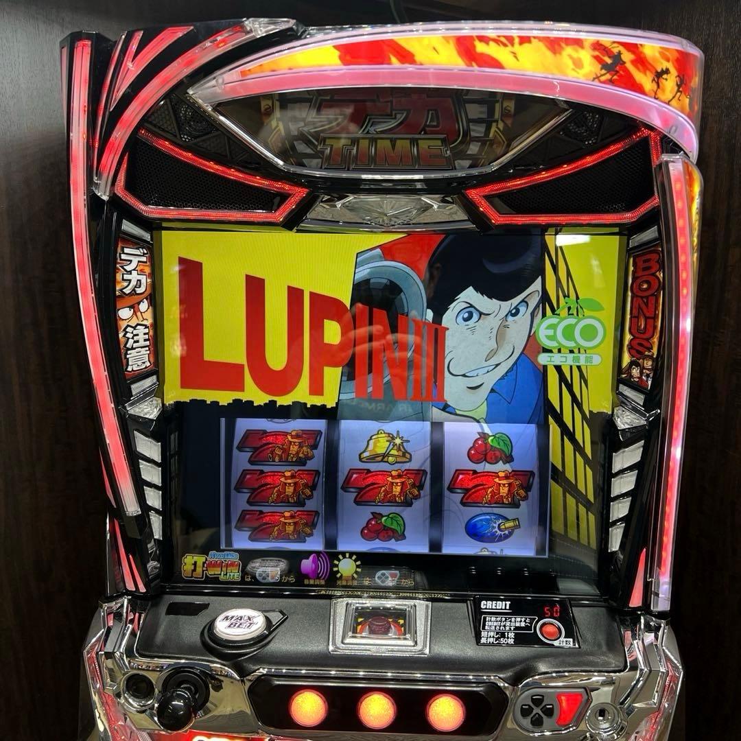 スマスロ「主役は銭形5」 送料無料　パチスロ実機