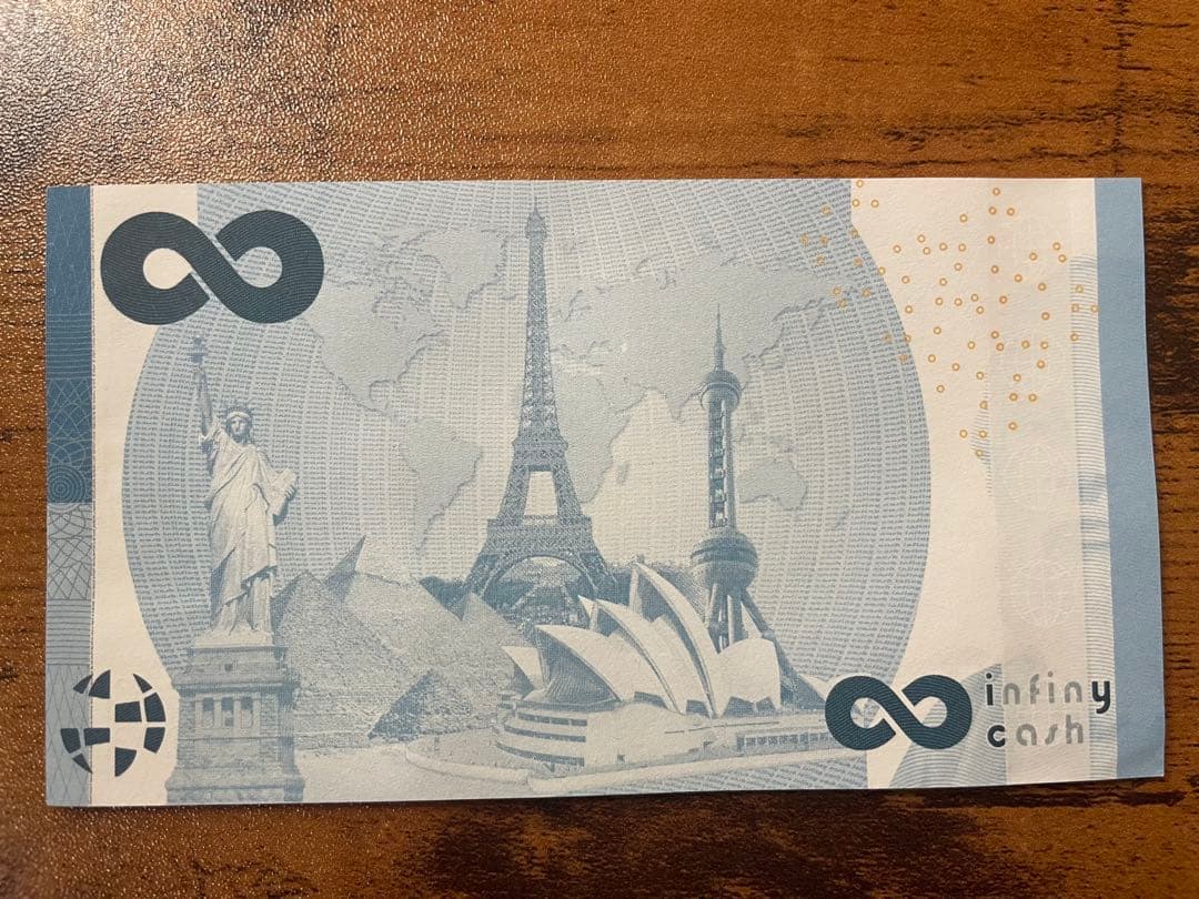 0ユーロ札　5枚セット